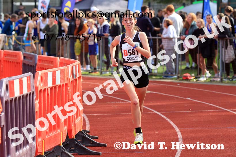 Girls Under-15s, 2024 Northern Mens 6 and Womens 4 and Youngsters Relays, Stanley Park, Blackpool.  Photo: David T. Hewitson/Sports for All Pics